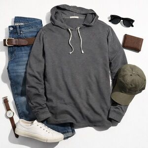 Marine Layer Vintage Heavy Slub Hoodie Mens Size XXL In Forged Iron NWOT $65